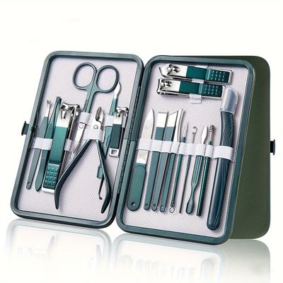 Kit Profissional Manicure 7-18 Peças