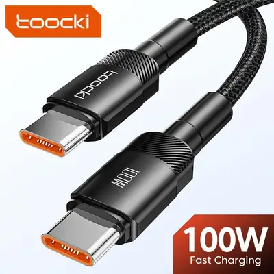 Cabo USB-C 100W Carga Rapida - Tipo C, PD 3.0