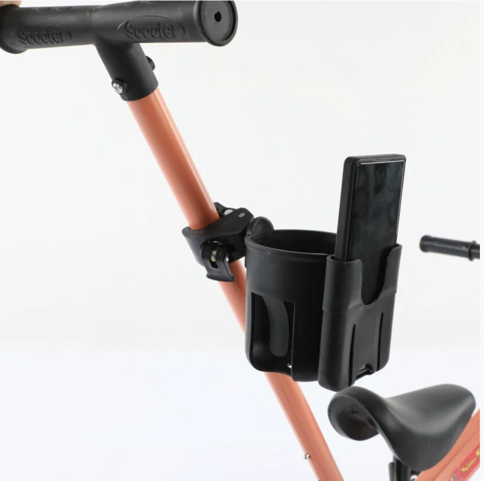 מחזיק כוס + טלפון 2-in-1 לעגלה